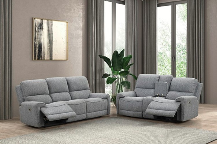 Morcote Collection by Furniture of America in Other and Fabric