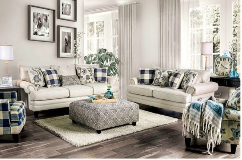 Nash Collection by Furniture of America in Other and Fabric