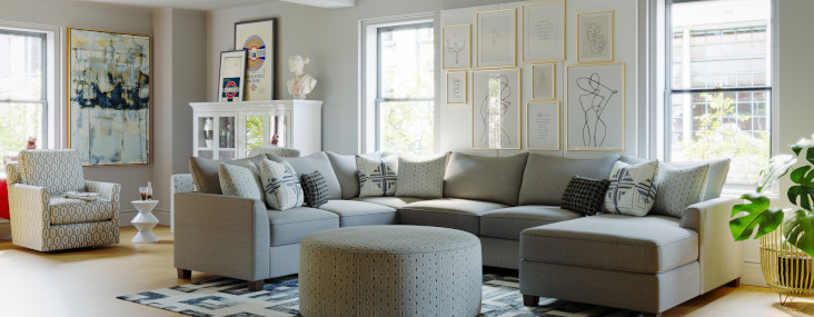 Transitional Southern Home Furnishings Basic Wool in Polyester