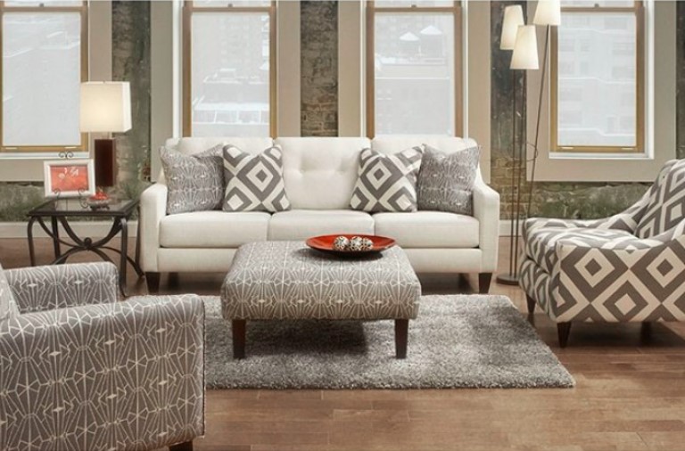 Parker Collection by Furniture of America in Other and Fabric
