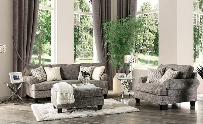 Pierpont Collection by Furniture of America in Other and Fabric