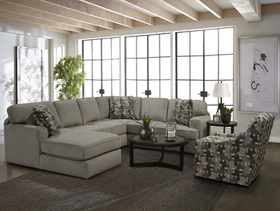 Rouse Collection by Transitional Transitional Tennessee Custom with Sofas Hallie Collection with Sofas
