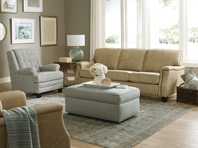 Salem Collection by Transitional Transitional Tennessee Custom with Sofas Hallie Collection with Sofas