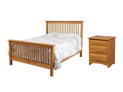 Simplicity Collection by Daniel's Amish with Beds Panel Beds