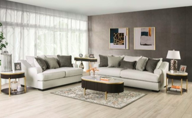 Skyline Collection by Furniture of America in Other and Fabric