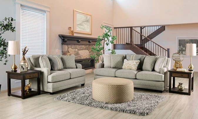 Stephney Collection by Furniture of America in Other and Fabric