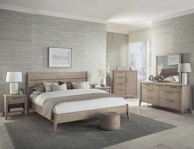 Sumire Collection by Modus Furniture Ella Collection with California King Beds