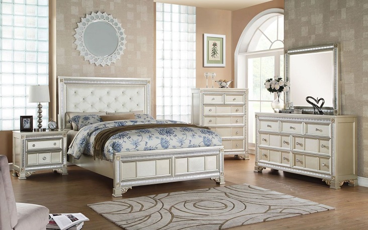 Tiffany Collection by Oasis Home with Panel Beds