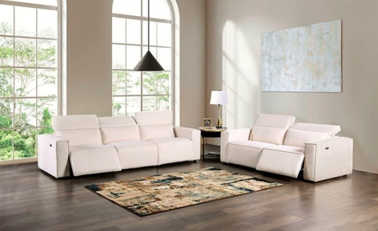 Treharris Collection by Furniture of America in Other and Fabric