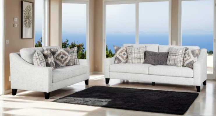 Turnham Collection by Furniture of America in Other and Fabric
