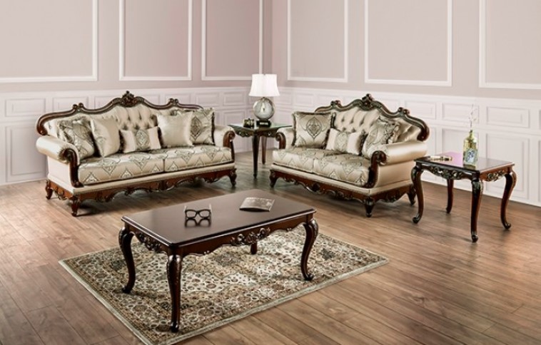 Veracruz Collection by Furniture of America in Other and Fabric