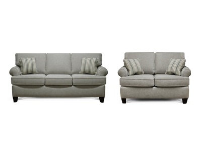 Weaver Collection by Transitional Transitional Tennessee Custom with Sofas Hallie Collection with Sofas