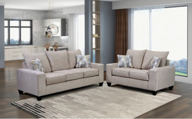 West Acton Collection by Furniture of America in Other and Fabric