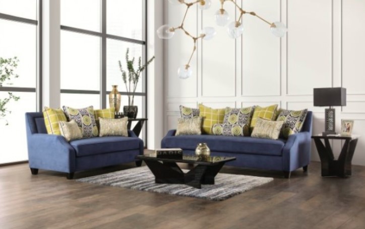 West Brompton Collection by Furniture of America in Other and Fabric