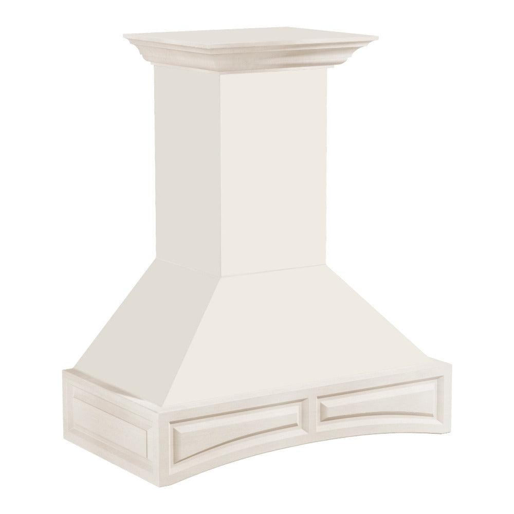 ZLINE 36 In. Ducted Wooden Wall Mount Range Hood In Cottage White in Cottage White 321TT36