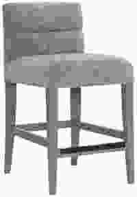 Bernhardt Interiors Hyde Wire-Brushed Frame Counter Stool (Set of 2) 305-587W 