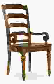 Hooker Furniture Tynecastle Ladderback Arm Chair (Set of 2) 5323-75300