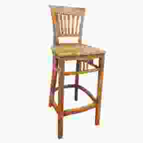 Moti Furniture Golden Bar Stool in Brown 71011004