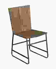 Coast to Coast Imports Sequoia Dining Chair in Light Brown (Set of 2) 75356
