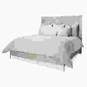 AICO Silverlake Village California King Panel Bed in Washed Oak KI-SLVG000CK-129