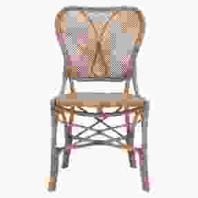 Essentials For Living Palm Dining Chair (Set of 2) in Matte Gray Rattan 3630.MG-MG PROMO