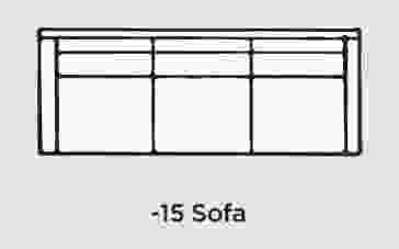 Ambella Home Profiles Plus Sofa in Walnut 4106-15