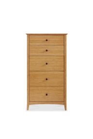 Greenington Willow 5 Drawer Chest, Caramelized ECO04CA