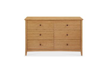 Greenington Willow 6 Drawer Dresser, Caramelized ECO05CA