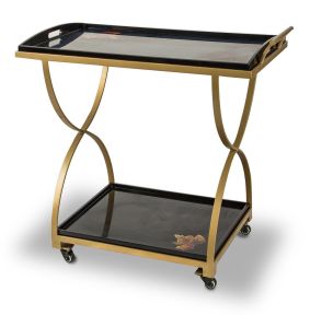 Aico Furniture Illusions Serving Cart FS-ILUSN-093
