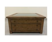 Riverside Windsor Square Cocktail Table in Brandy 48803