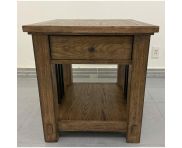 Riverside Windsor End Table in Brandy 48809