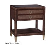 Braxton Culler Sabal Bay 2 Drawer Nightstand 809-144 CUSTOM ITEM CODE:UNIV20 for 20% Off