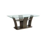 Elements International Dapper Rectangular Standard Dining Table DPR500DTB