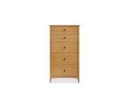 Greenington Willow 5 Drawer Chest, Caramelized ECO04CA