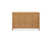 Greenington Willow 6 Drawer Dresser, Caramelized ECO05CA
