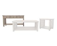 Split Nickel Darwin Sofa Table V-DARWIN-ST | COD33