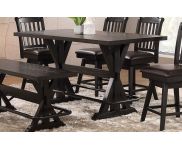 Urban Styles Memphis Espresso Counter Table 2480;2481
