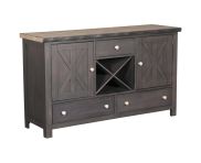Urban Styles Orlando Server Smoke Gray/Cappuccino in 1874