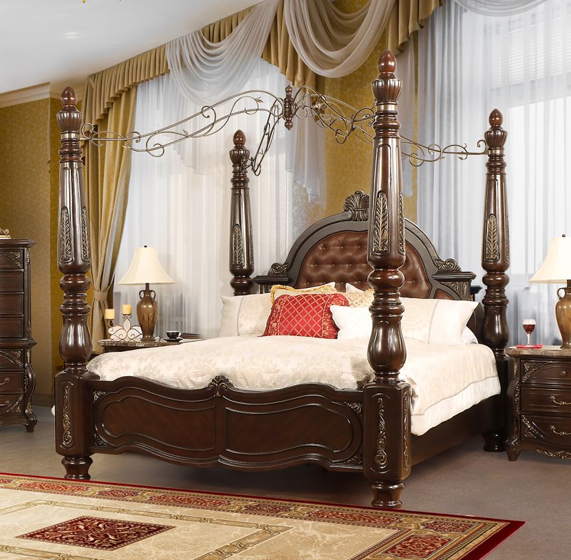 Canopy bed cal shop king