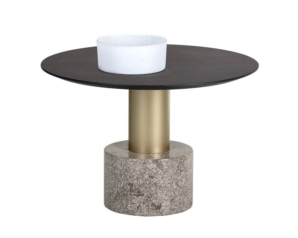 Large image SUNPAN Monaco Coffee Table in Charcoal Grey/Gold/Grey Marble 104627