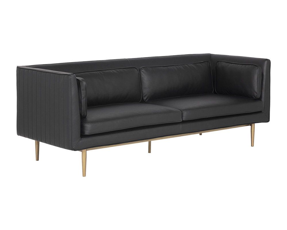 Large image SUNPAN Irongate Batavia Sofa in Vintage Black/Bronze 106618