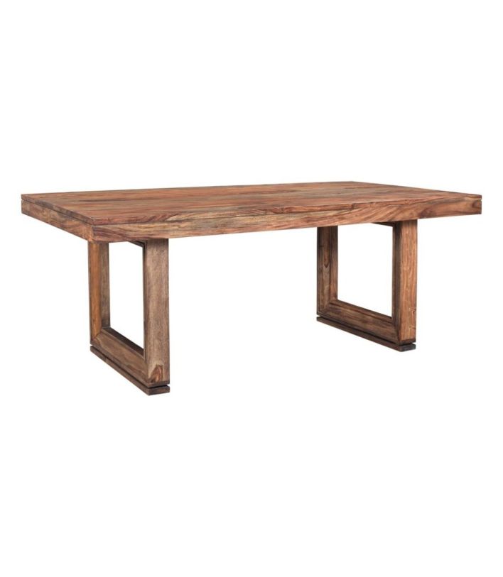 Large image Coast by DK Sierra Vista Dining Table  in Brownstone 11370