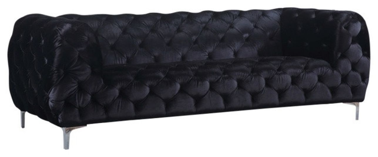 Meridian mercer velvet sofa discount