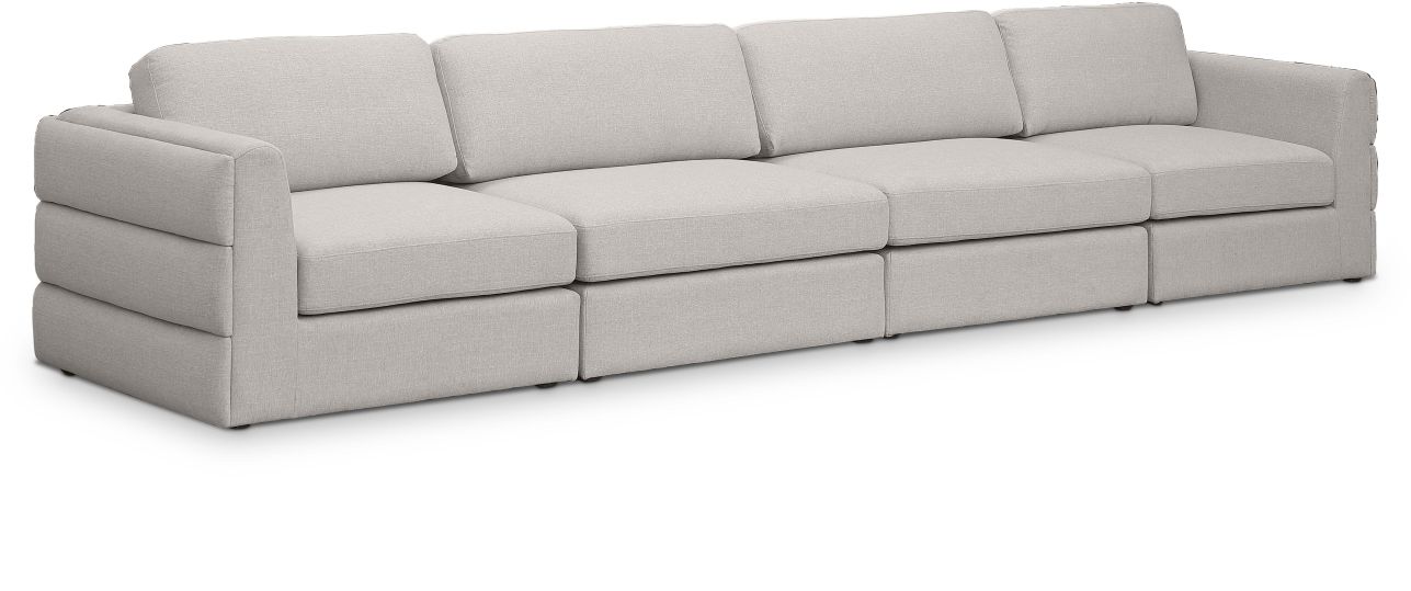 Meridian Furniture Beckham Linen Polyester Modular 152 Meridian Furniture Beckham Linen Polyester Modular 152