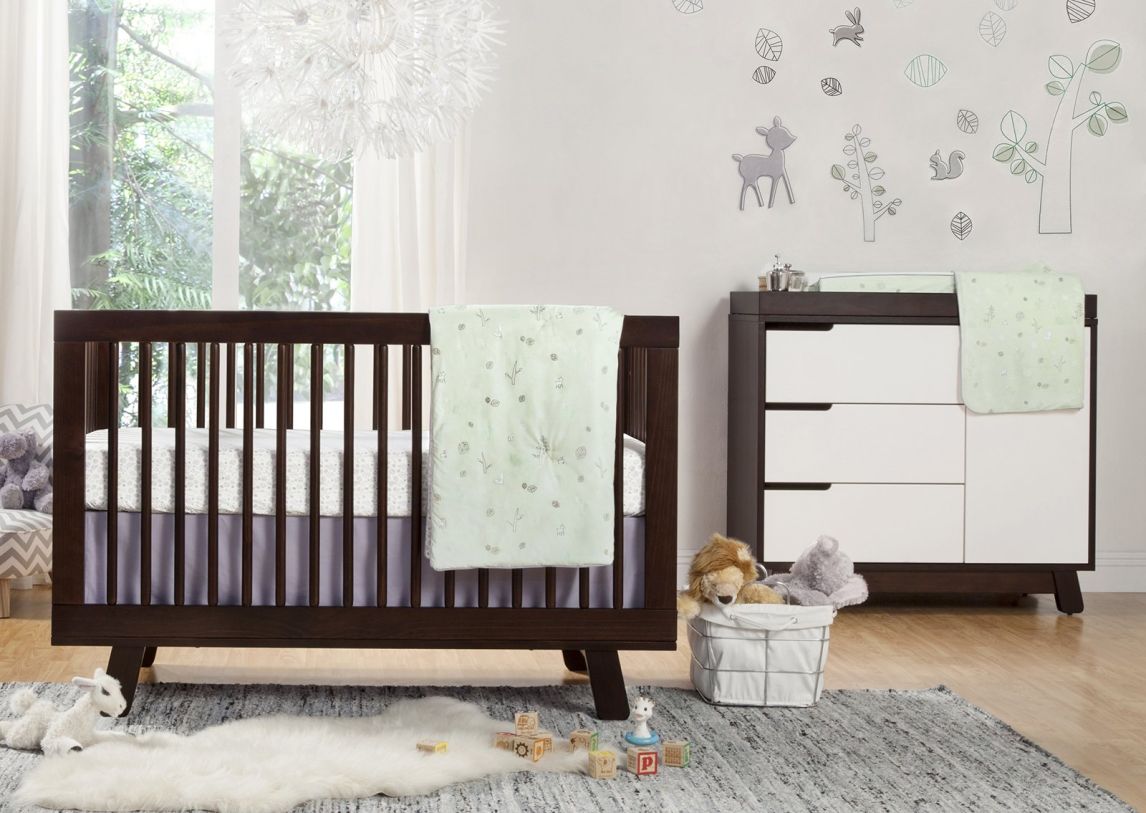 Large image Babyletto Tranquil Woods 7 Piece Set Bedding Collection