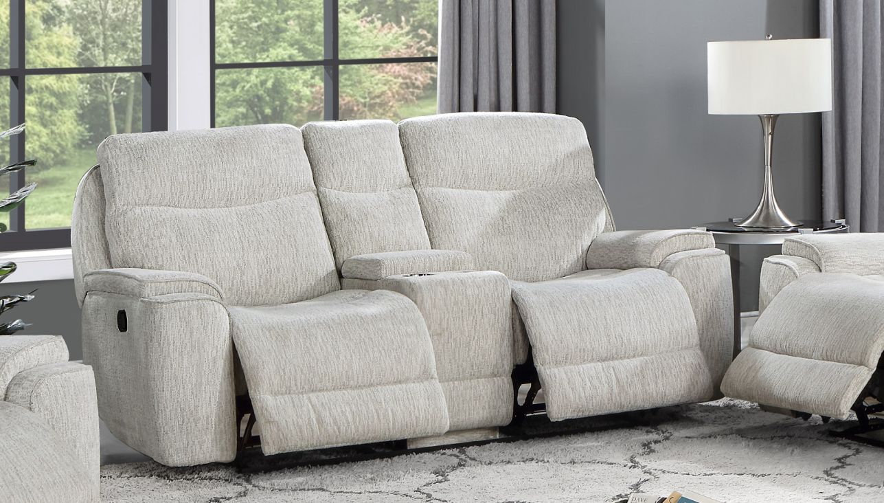 Loveseat deals with footrest