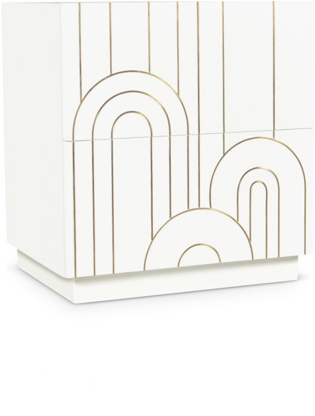 Meridian Furniture Turin Nightstand Meridian Furniture Turin Nightstand