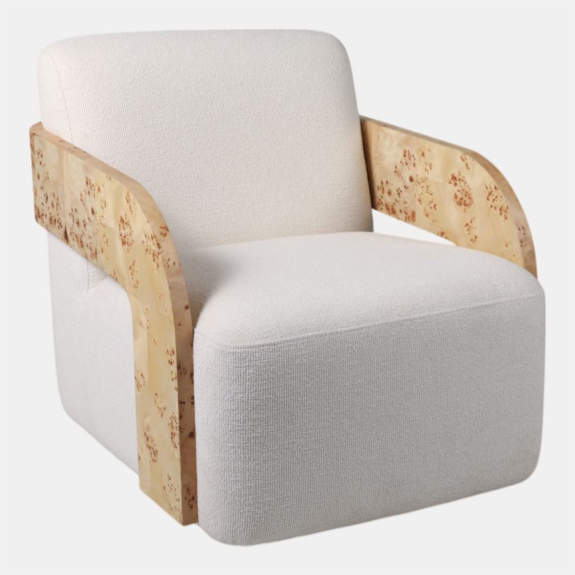 Poteau Fraisé en Châtaignier | Atelier Du Bois Massif