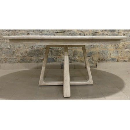 Large image Riverside Carmella Round Dining Table in Pebble Oak 25052