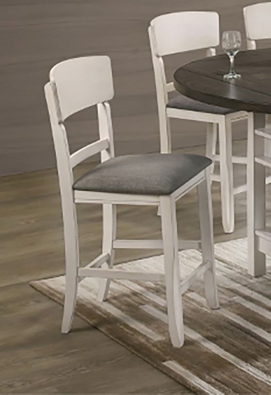 Mark Conner Crown Mark Counter Height Table Conner Chalk Grey Counter  Height Dining Sets By Crown Mark